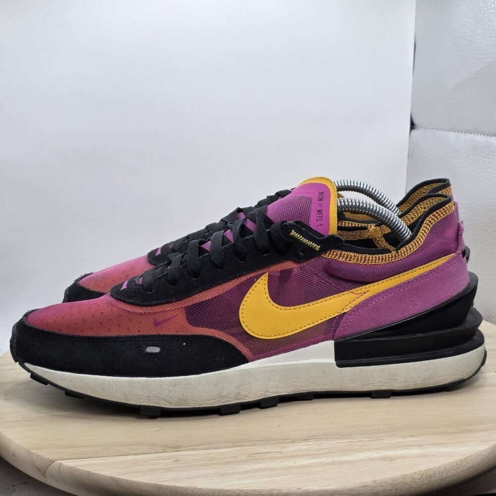 Nike Men’s Purple Pink Yellow Black Athletic Shoes